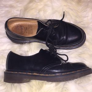 Short brand new leather shoes
